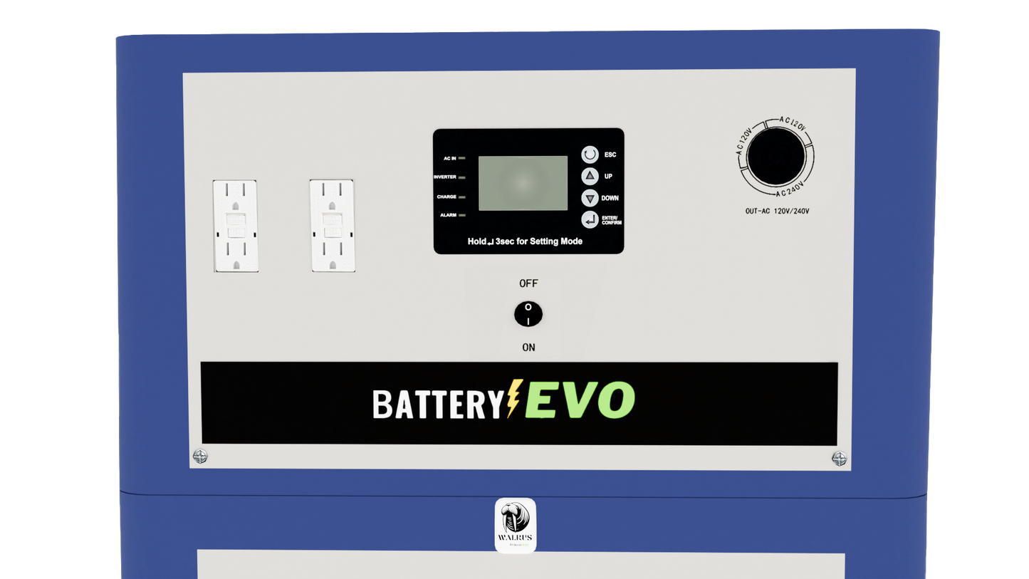 Walrus Arctic Home Power - 8 kW Inverter + 15.5 kWh Battery